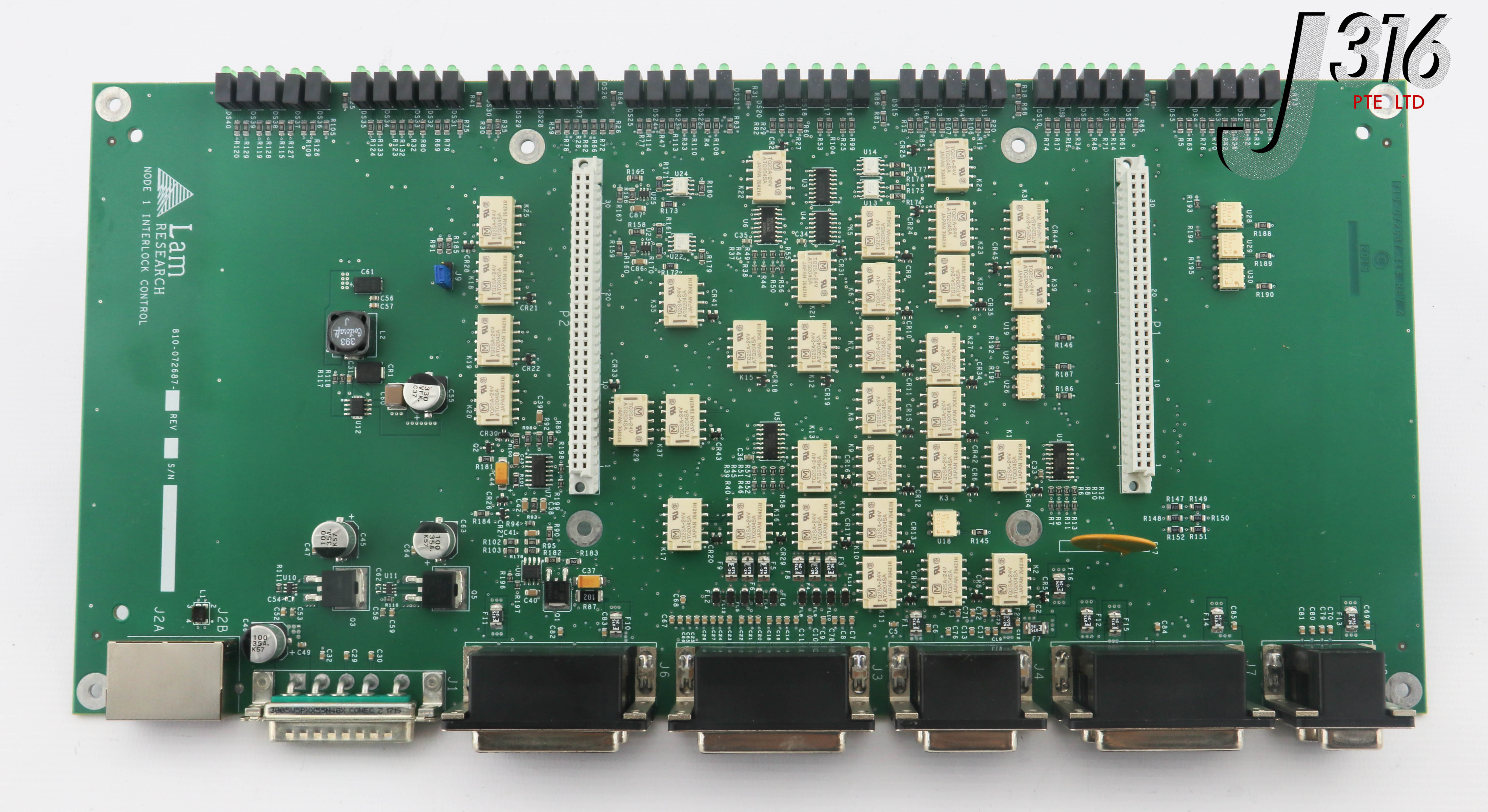 26452 LAM RESEARCH PCB NODE 1 INTERLOCK CONTROL 810-072687-414 | eBay